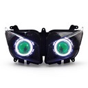 033 Angel Demon Eyes Green Headlight Yamaha Fz1 Fz1S 2006-2015